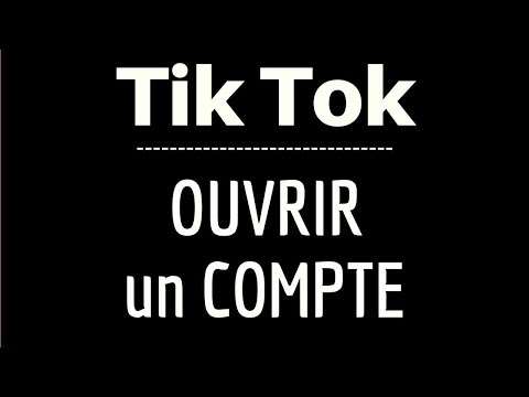 CREER un compte Tik Tok gratuit, comment TELECHARGER et INSTALLER l'application TikTok en 2019