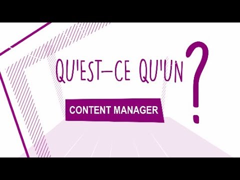 [METIER] Qu'est-ce qu'un Content Manager ?