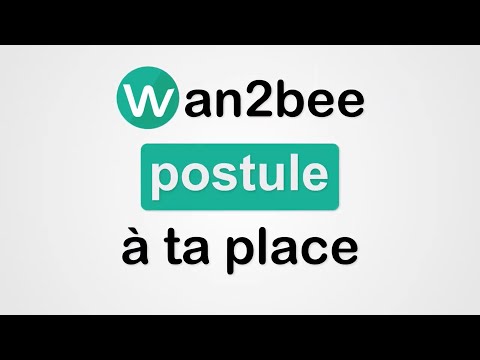 Wan2bee : l'assistant virtuel qui postule à ta place ! #emploi