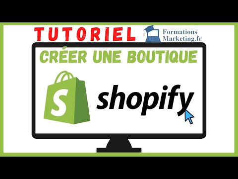 2024 - Comment Créer Une Boutique SHOPIFY Facilement Et Avec Un Essai Gratuit - TUTORIEL COMPLET