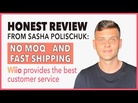 Honest review from Sasha: Wiio provides the best customer service with no MOQ and fast shipping.