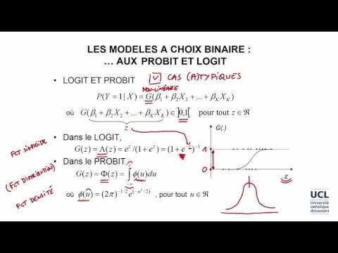 74 Les modèles LOGIT et PROBIT (I)