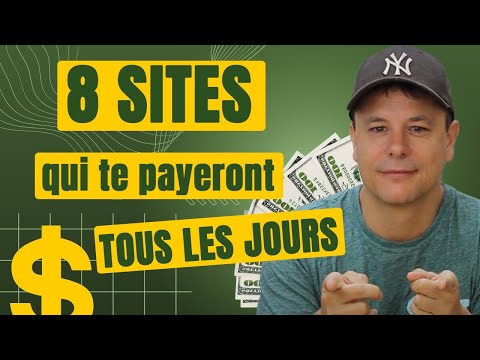 8 Sites Web pour gagner de l'argent tous les jours 💻💵