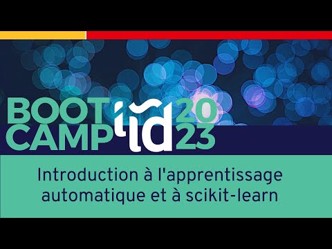 Bootcamp IID 2023 - Introduction à l'apprentissage automatique et à scikit-learn