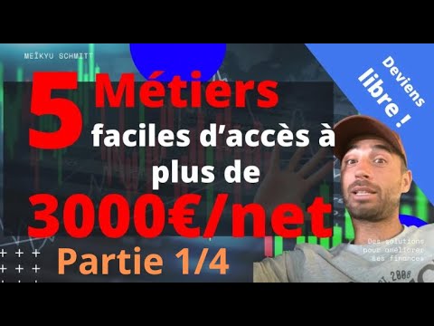 Top 5 métiers les mieux payés et accessibles rapidement (jusqu’à 12 000€/mois) Partie 1 sur 4