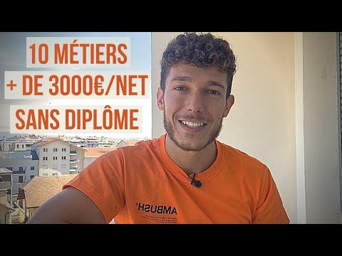 10 MÉTIERS À + DE 3000€ NET SANS DIPLÔME EN SUISSE🇨🇭