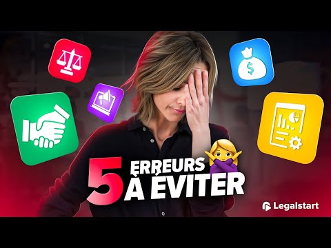 5 erreurs à absolument éviter lors de la création de ton entreprise !