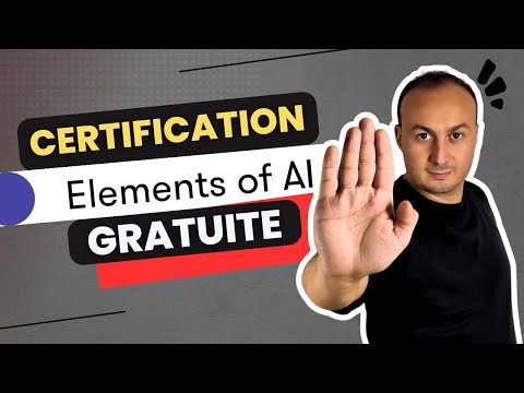Certification gratuite en intelligence artificielle : grâce à Elements of AI (Aucun prérequis !)