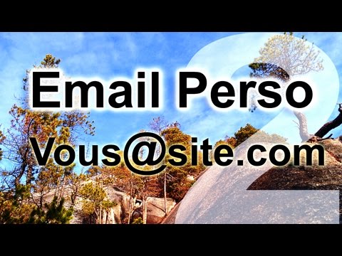 Créer un Email personalisé (ex: antoine@monSite.com) - CPanel