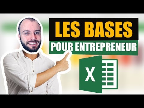 Excel initiation - Les bases pour faire sa comptabilité et son prévisionnel