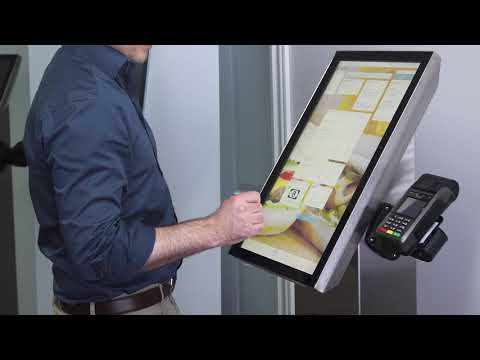 Sir Steward : kiosque de commande libre-service pour restaurant