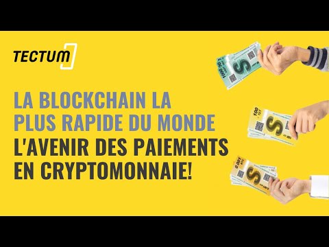 French: Tectum La blockchain rapide dépasse 1 million de TPS. Projet de crypto-monnaie || Tectum