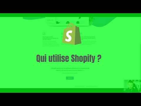 Qui utilise Shopify pour vendre et créer des sites ?