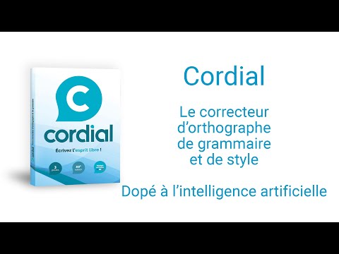 Cordial, le correcteur d'orthographe et de grammaire qui s'intègre dans Microsoft Word