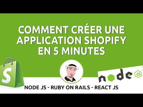 Comment Créer une Application Shopify en 5mn