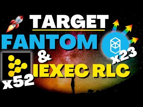 ⚠️Alerte crypto⚠️ ► Fantom &amp; iExec RLC Objectifs de prix parfait