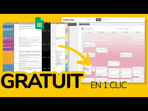 Créez un plan de contenu pour vos réseaux sociaux en un rien de temps ⏱️