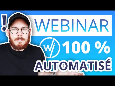 Comment créer un Webinaire AUTOMATISÉ Facilement avec Everwebinar et Webinar Jam (Tutoriel complet)