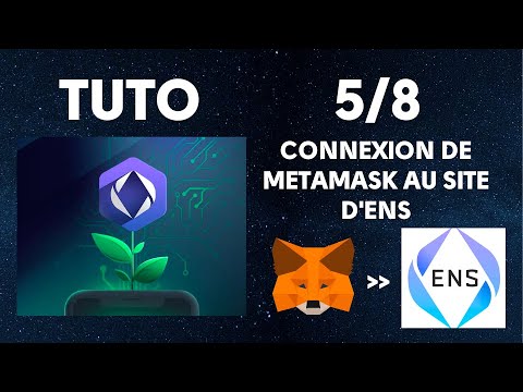 TUTO ENS - Connexion Metamask à un site internet ENS 5/8