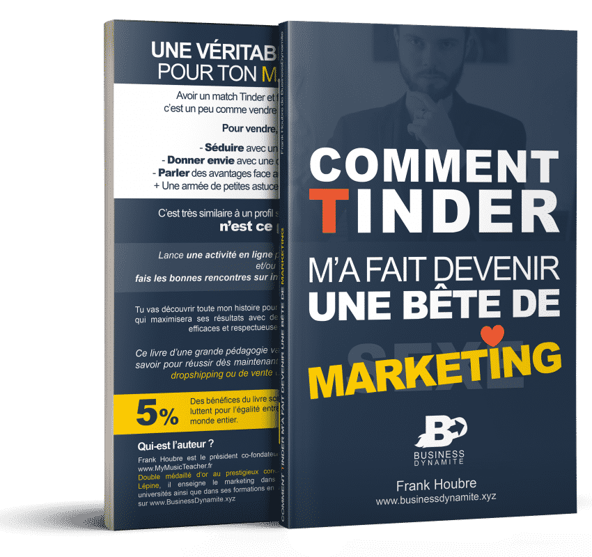 La couverture du livre " Comment tinder m'a transformé en une bête de marketing sexe "