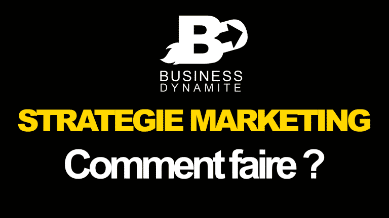 Cette image représente une stratégie marketing mise en place sur une boutique de vente en dropshipping avec un fond noir.