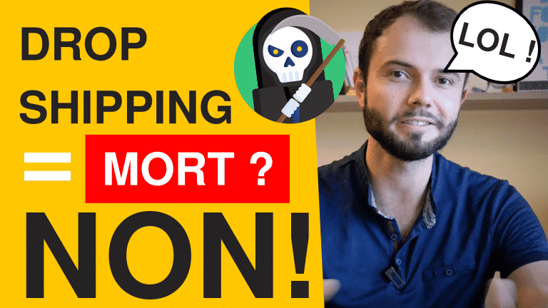 Dropshipping AliExpress : Tout ce qu’il faut savoir pour ton e-commerce 8 Une image d'un formateur en dropshipping qui dit que le dropshipping n'est pas mort !