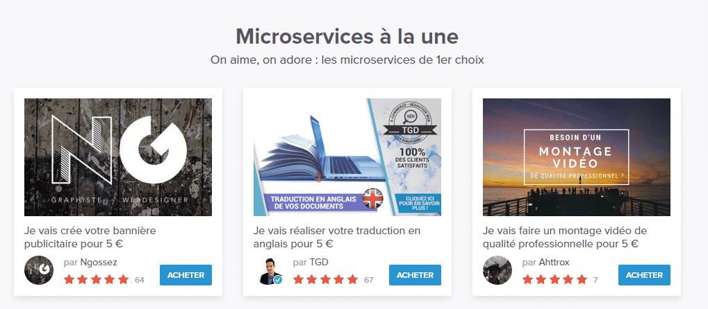 Fiverr : avis sur la plateforme de freelance et alternative 2 5euros.com est l'alternative française à fiverr
