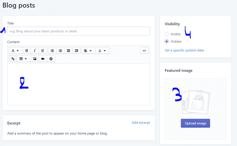 créer un blog sur Shopify - Tutoriel complet 5 image 25