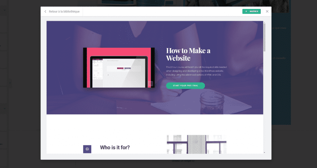 Elementor est un page builder comme Divi, qui est meilleur.