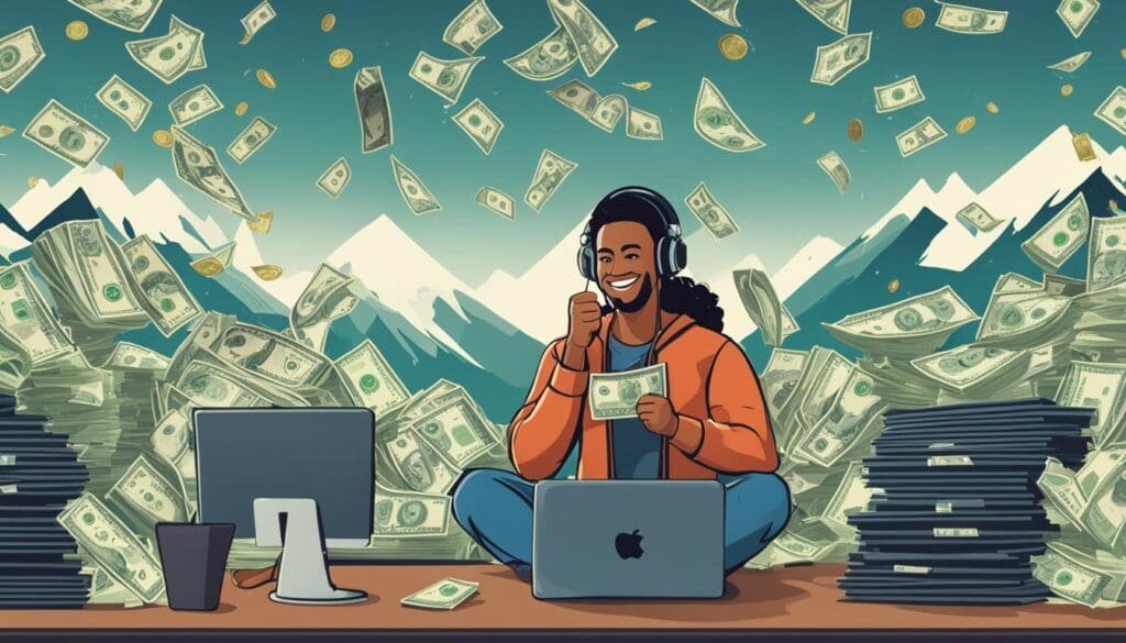 Gagner de l'argent avec du contenu en ligne