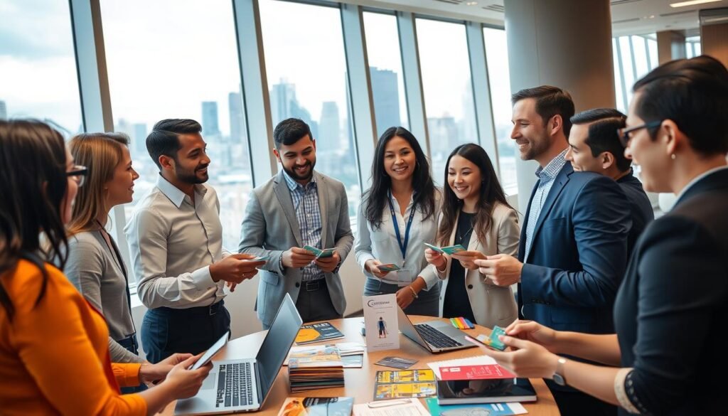 Réseautage et développement de contacts