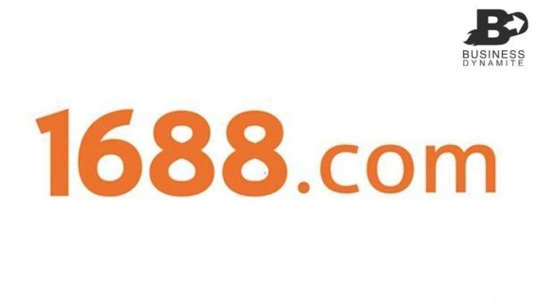 Logo 1688 com sur fond blanc : Logo 1688.com sur fond blanc.