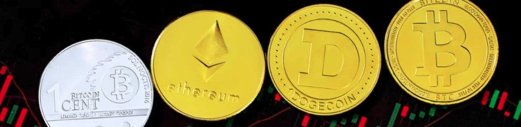 Des forks de cryptomonnaies, dérivés d'un autre token.