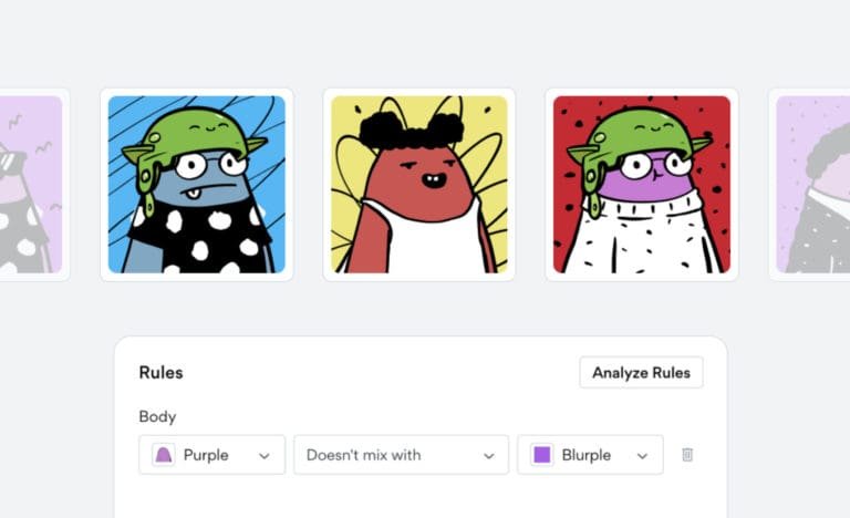 Gagner de l'argent avec les NFT - 5 méthodes efficaces 2 Un outil de création de NFT en ligne.