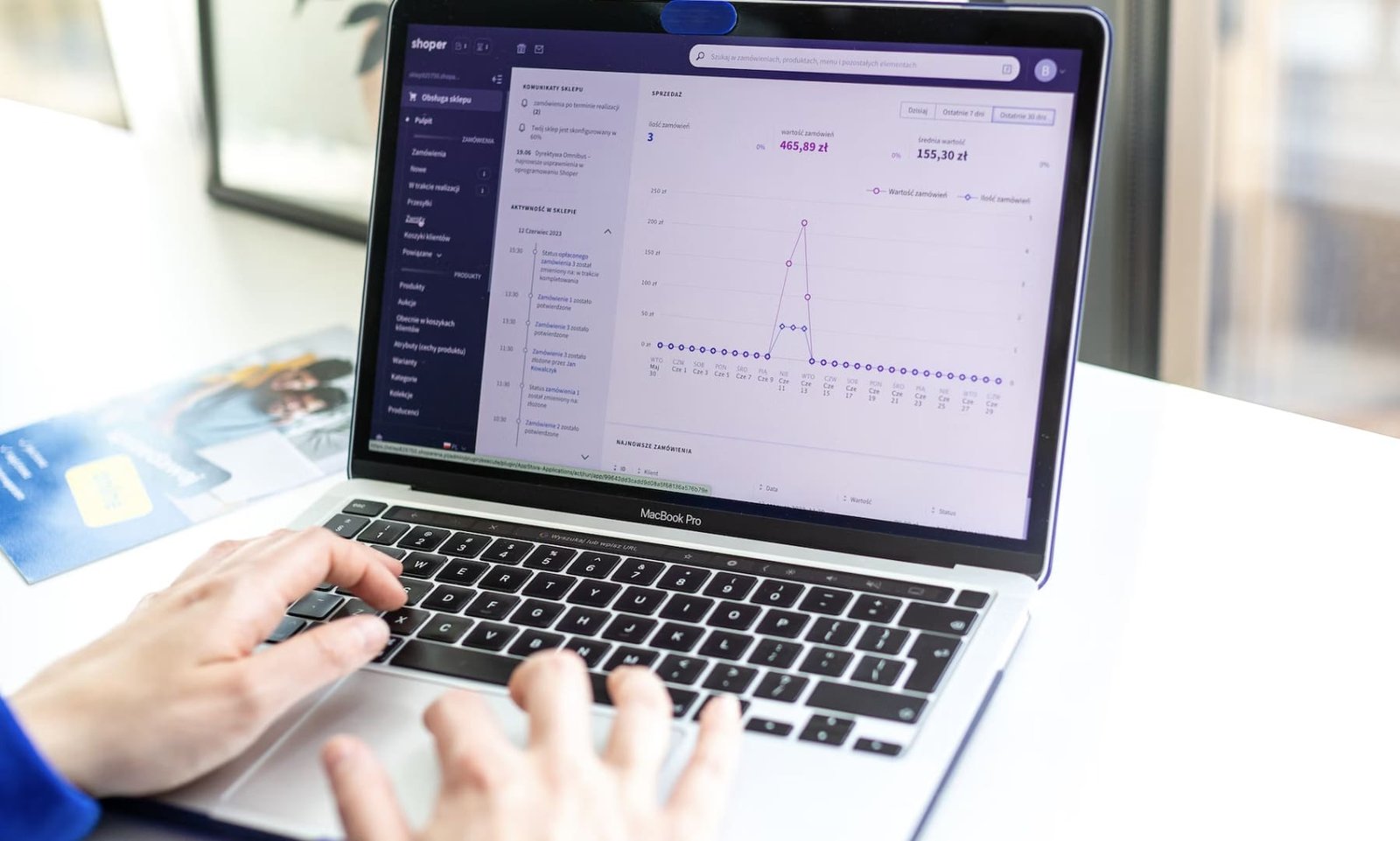 Des ventes faites sur internet grâce à un business en ligne