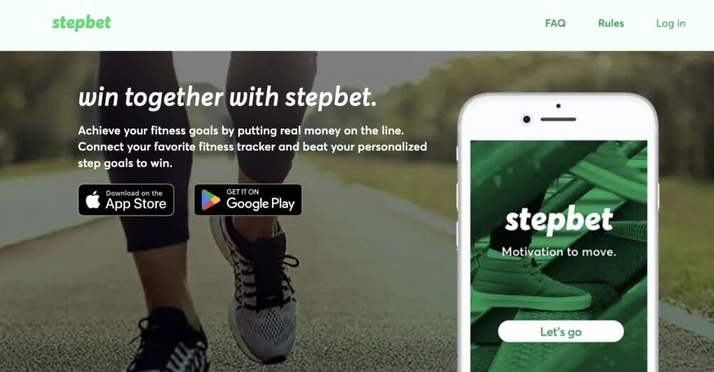 Marcher et gagner de l'argent en utilisant une application mobile.
