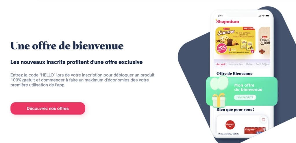 Application mobile, image, produit.