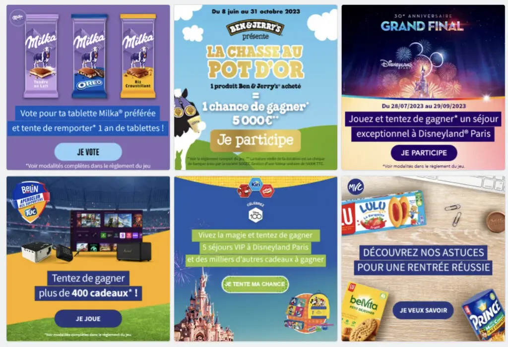 Ma vie en couleurs - Avis sur les coupons et bons de réductions 2 Une série de publicités mettant en valeur Ma vie en couleurs, présentant des critiques de coupons et de rabais.