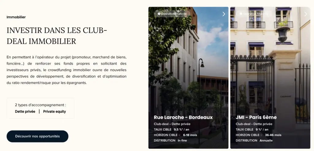 Anaxago Avis : Plateforme d'Investissement en Crowdfunding Immobilier et Startups 2 Screenshot 2023 09 09 at 11.32.55