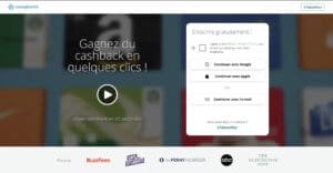 Une capture d'écran d'un ordinateur montrant les missions de récompenses en cashback de Swagbucks Avis.