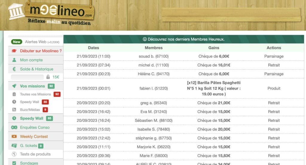 Moolineo Avis - est-il une arnaque pour gagner de l'argent ? 2 Screenshot 2023 09 21 at 11.07.23