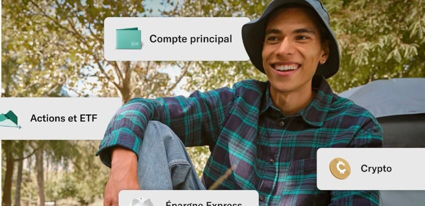 N26 Avis : la meilleure néo banque pour particuliers. 1 Un homme qui utilise N26.