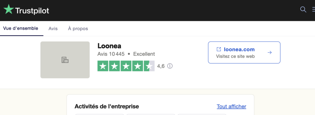 Les avis de Loonea.