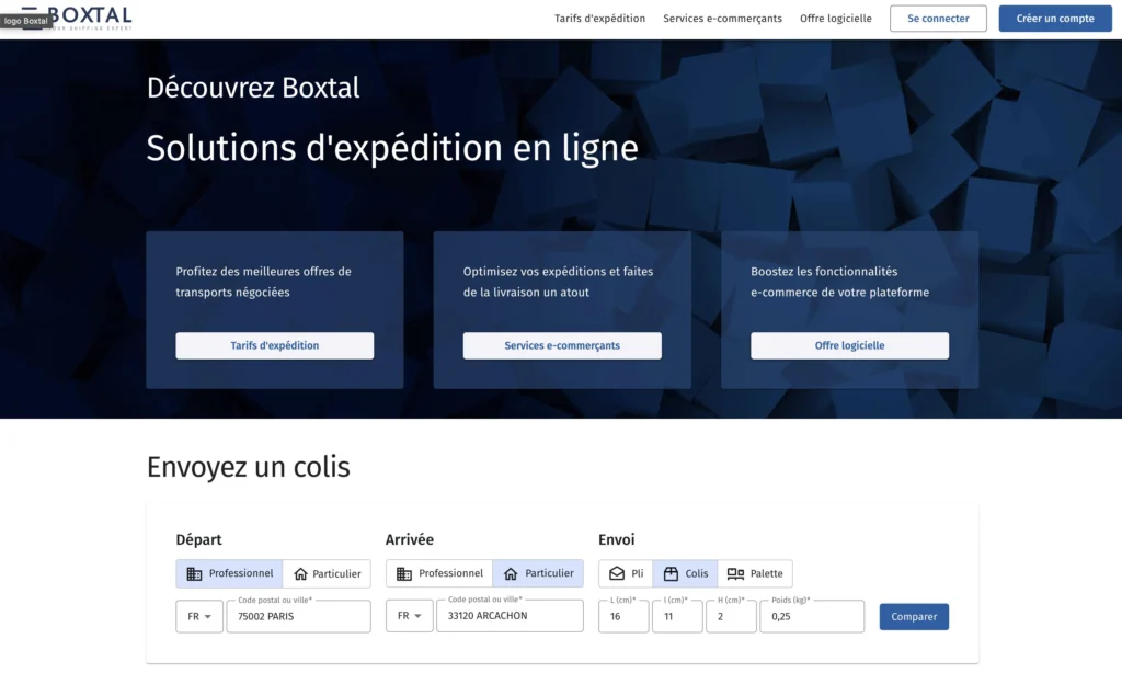Boxtal Avis : une solution sérieuse de livraison e-commerce 1 Screenshot 2024 12 26 at 09.19.15