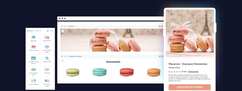 WiziShop Avis : la Plateforme e-Commerce un peu spéciale 2 Un exemple de site réalisé avec Wizishop.