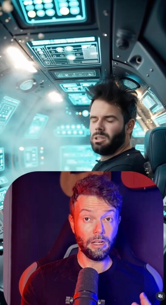 Démonstration d'un effet IA avc Higgsfield.