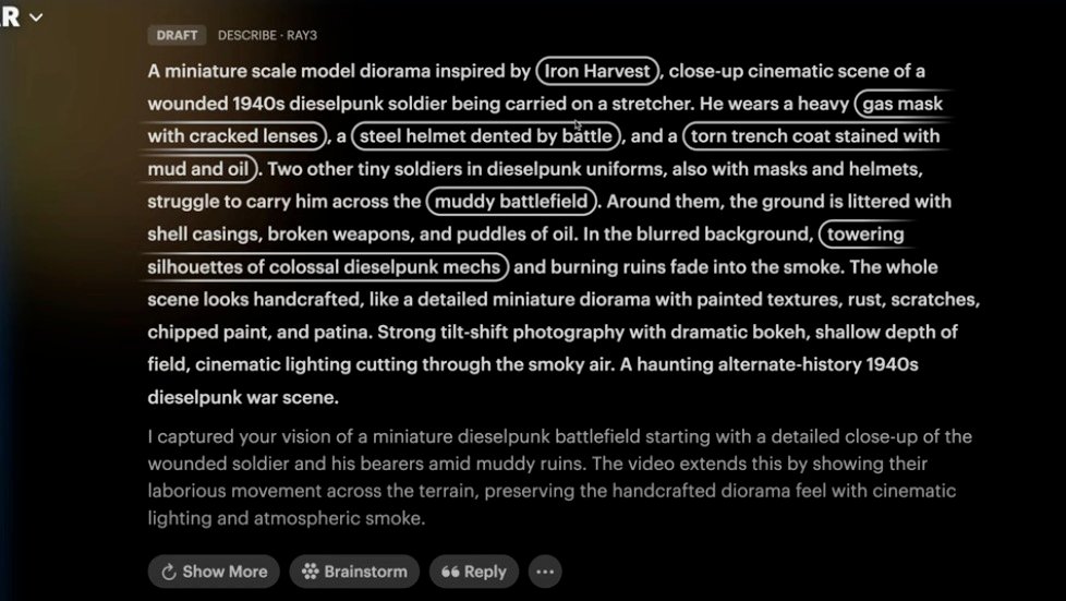 Luma Ray 3 : Révolution de la génération vidéo par IA ou simple déception ? 3 Screenshot 2025 09 23 at 18.14.55