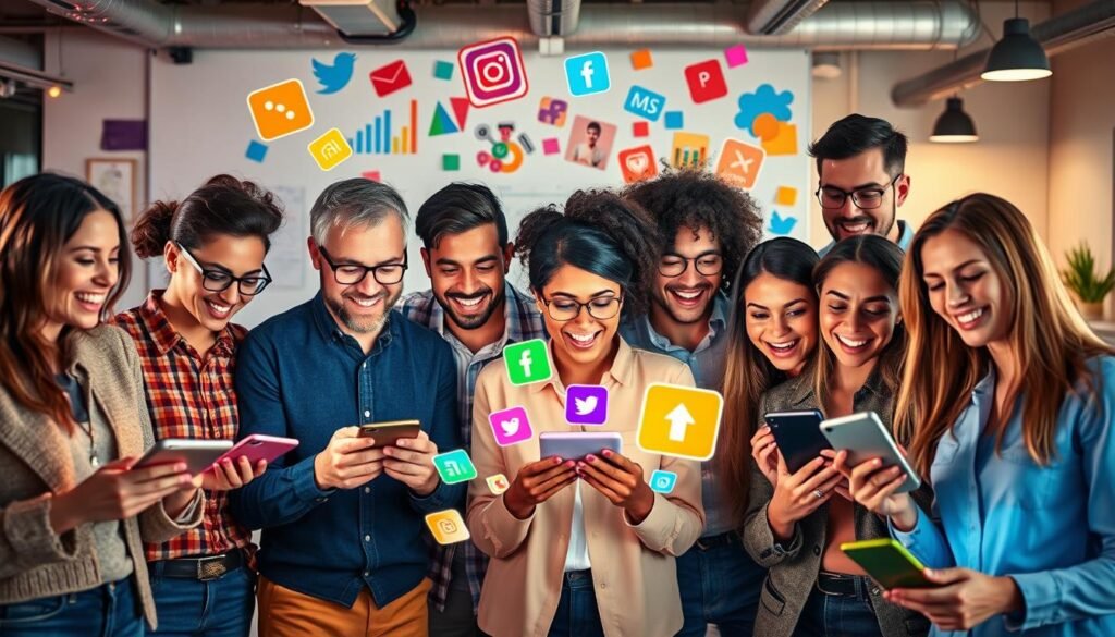 accroche publicitaire réseaux sociaux