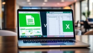 différence entre google sheets et excel