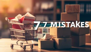 erreurs débutant e-commerce